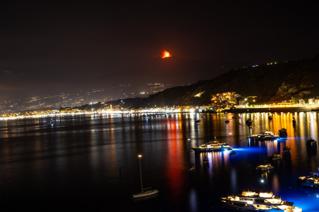 Etna Eruption Due To The Copious Fall Of Ash - 04 Jul 2024