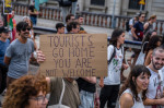 Demonstration for tourism decrease in Barcelona, Spain - 06 Jul 2024