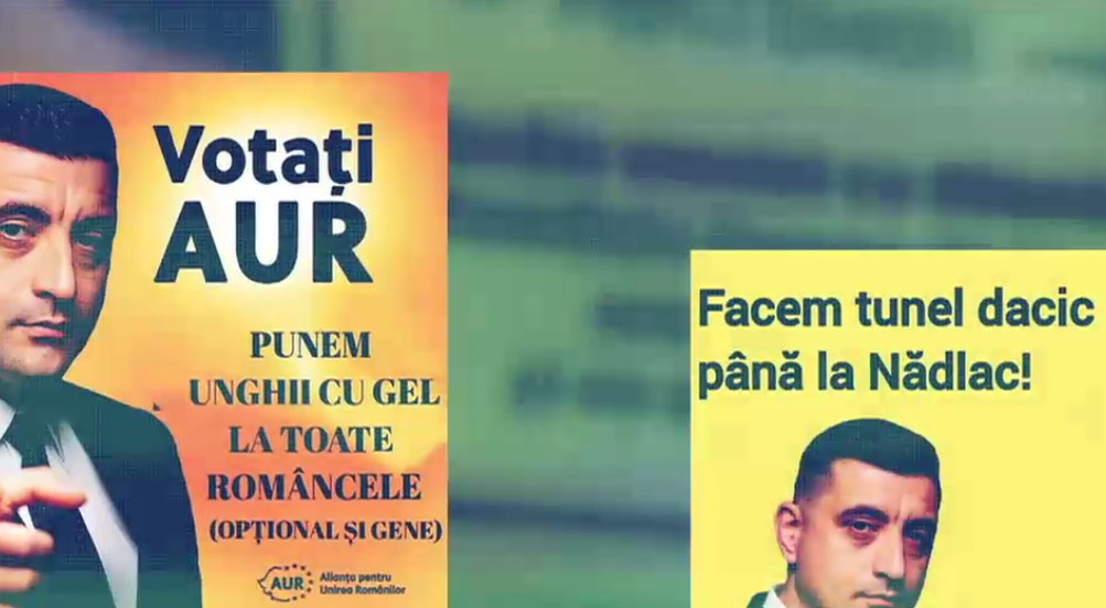 VIDEO. Festival de glume pe seama promisiunilor lui Simion: Apartamente la munte cu vedere la mare, anularea datoriilor de pe caiet