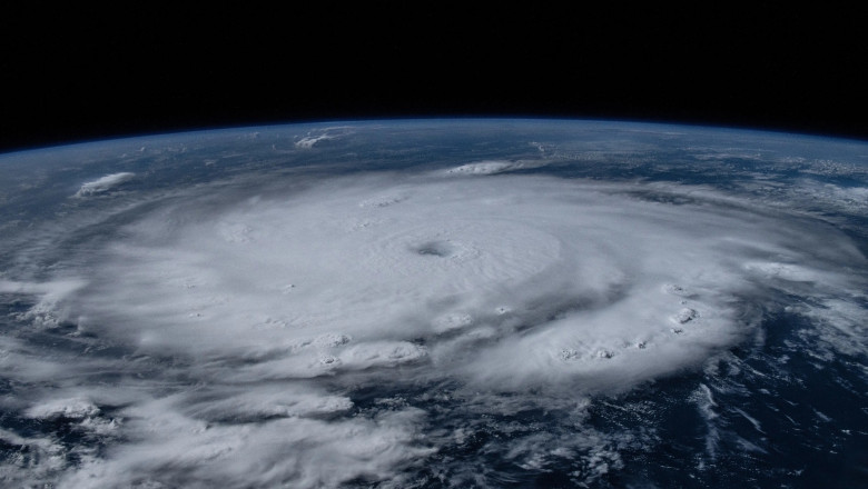 Uraganul Beryl, văzut de astronautul NASA. Foto- Ambasada SUA la București:Facebook