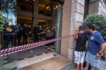 Demonstration for tourism decrease in Barcelona, Spain - 06 Jul 2024