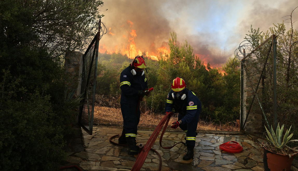 VIDEO. Număr dublu de incendii în Grecia, față de iunie 2023