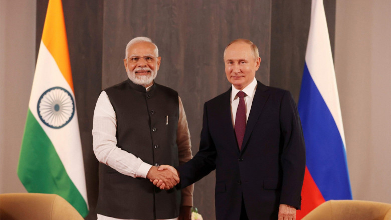 Narendra modi și vladimir putin