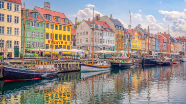 Copenhagen,,Denmark,-,09.19.2023:,Many,Popular,Restaurants,,Cafes,And,Bars