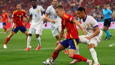 faza de joc din meciul spania - franta de la euro 2024