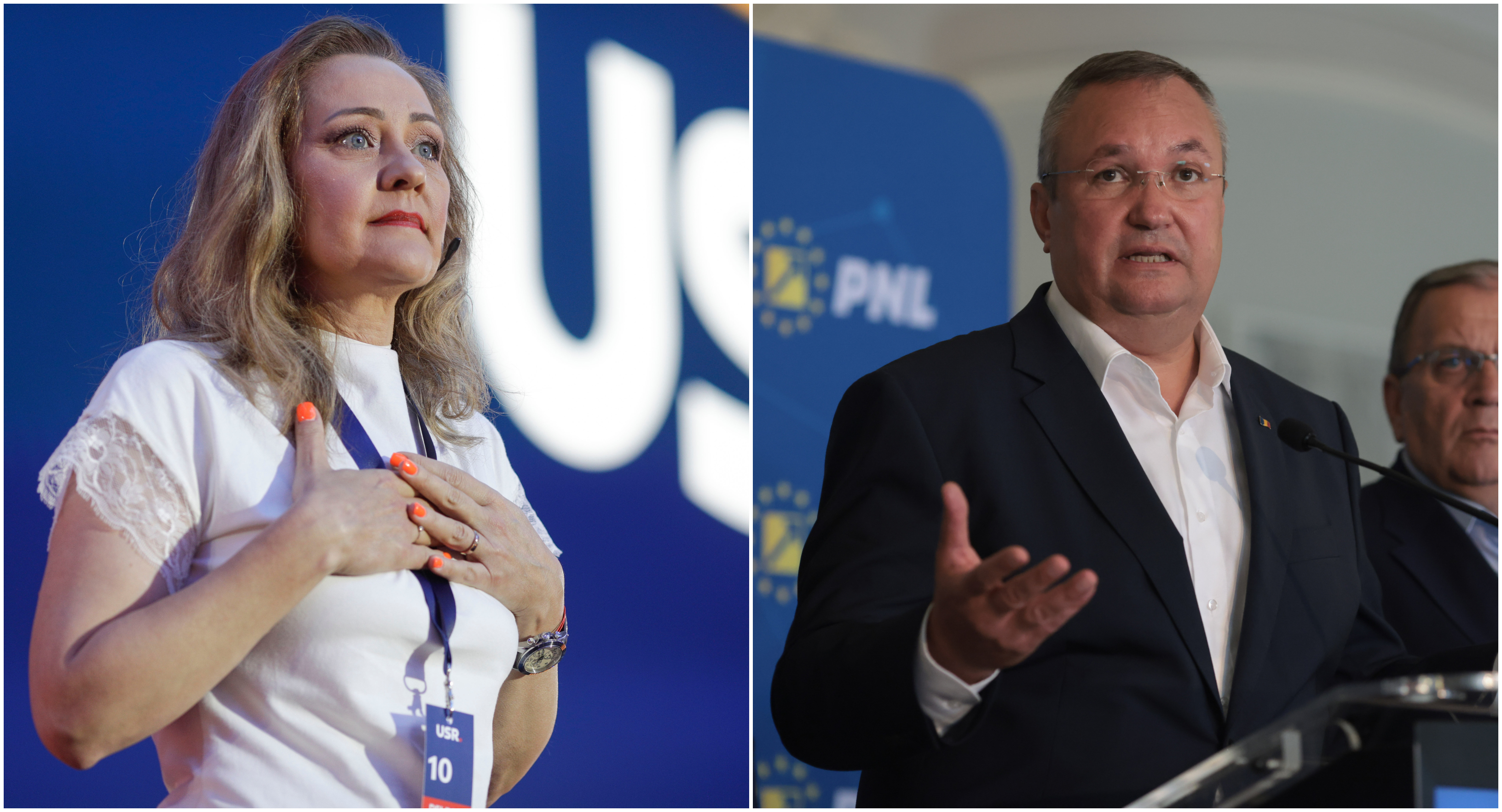 Elena Lasconi vrea susținerea partidelor de dreapta pentru prezidențiale. Ciucă: „Să ne aşezăm şi vedem unde duc discuţiile”