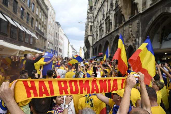 EURO2024 - MUNCHEN - ROMANIA - OLANDA - SUPORTERI - 2 IUL 2024