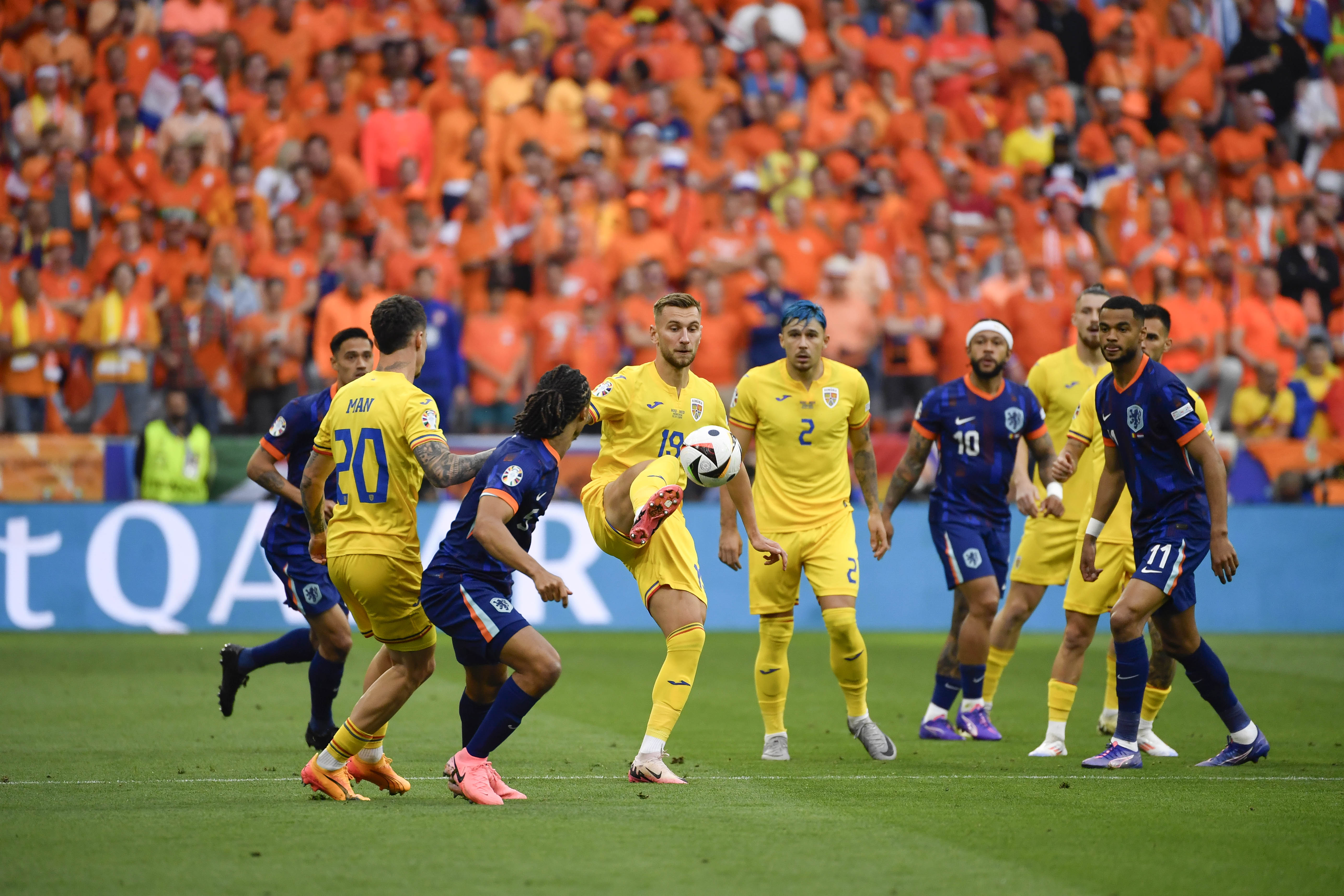 EURO 2024. România, învinsă categoric de Olanda. Tricolorii părăsesc turneul după meciul din optimi