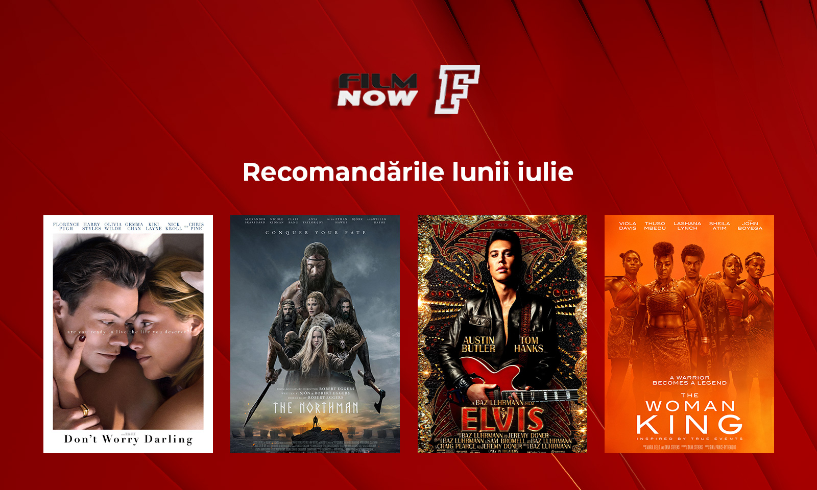 În iulie, Film Now concentrează suspansul în pelicule antrenante care vor răcori serile de vară