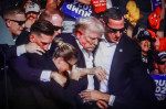 Trump's ear wounded in Pennsylvania rally attack - 14 Jul 204