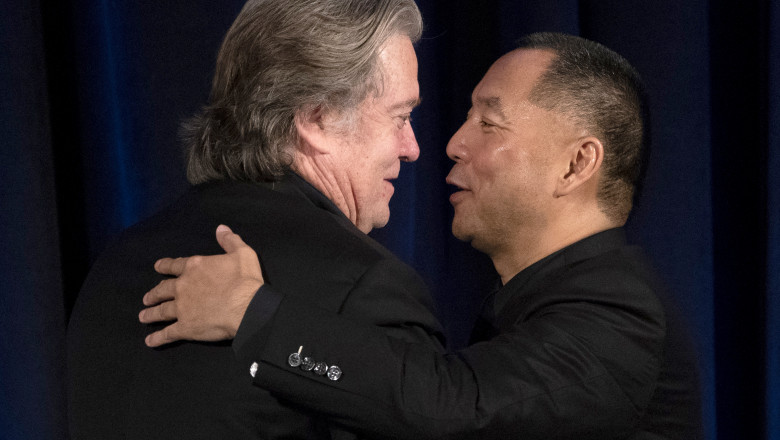 Guo Wengui și Stephen Bannon