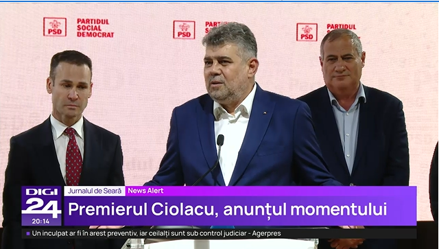 Marcel Ciolacu va candida din nou pentru șefia PSD. Ce spune despre susținerea unui candidat independent la prezidențiale