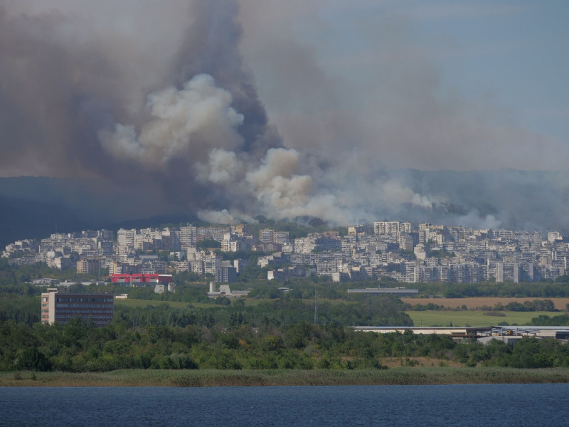 incendiu vegetatie bulgaria