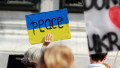 Paris, France. 02nd Aug, 2014. Protest manifestation against war in Ukraine in Republic Square of Paris on aug. 02. 2014 in Paris, France. © Denys Kuvaiev/Alamy Live News