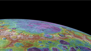 Planeta Mercur.Foto: NASA:Johns Hopkins University Applied Physics Laboratory:Carnegie Institution of Washington)