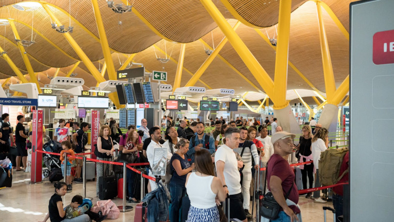 Haos pe aeroporturi, din cauza problemelor create de cea mai gravă pană informatică din istorie. Foto: Profimedia Images