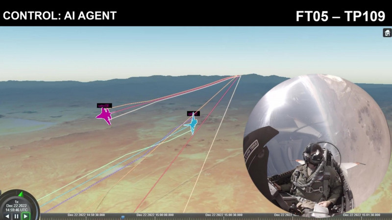 U.S. achieve world first dogfight between AI jet and human pilot