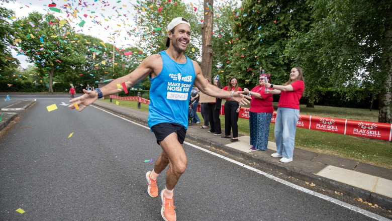 Spencer Matthews aleargă la maraton