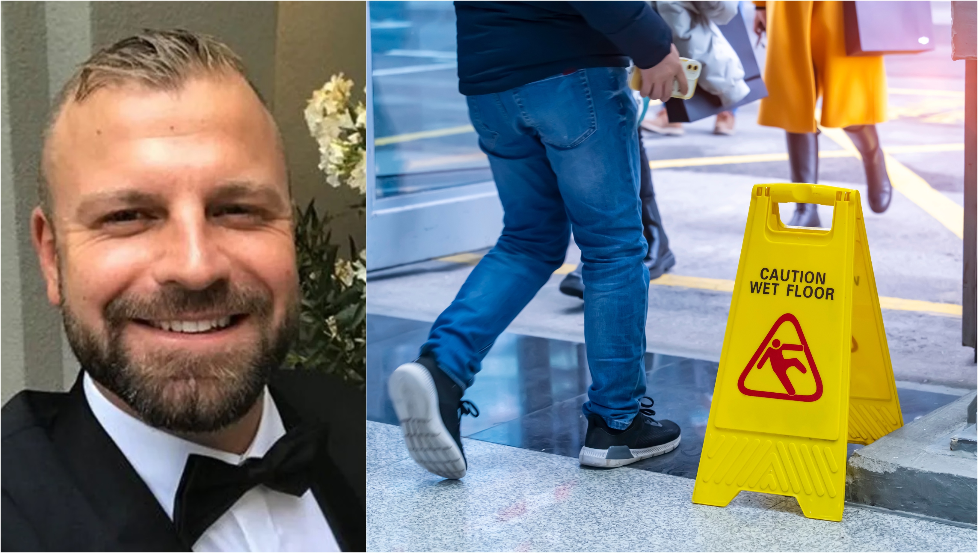 Un bărbat ar putea primi despăgubiri de aproape 5 milioane de euro după ce a alunecat într-o baltă de lichior în aeroportul Heathrow