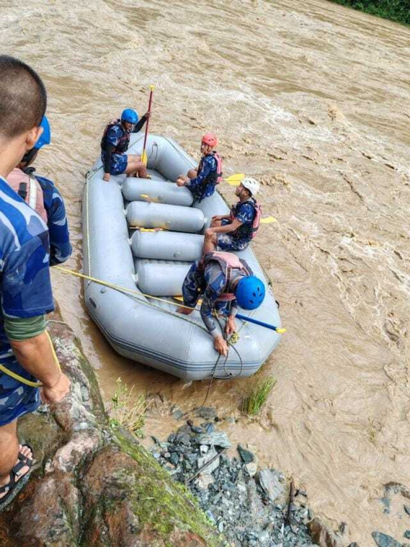 Rescue efforts ongoing for 65 missing in Nepal after landslide sweeps buses into river