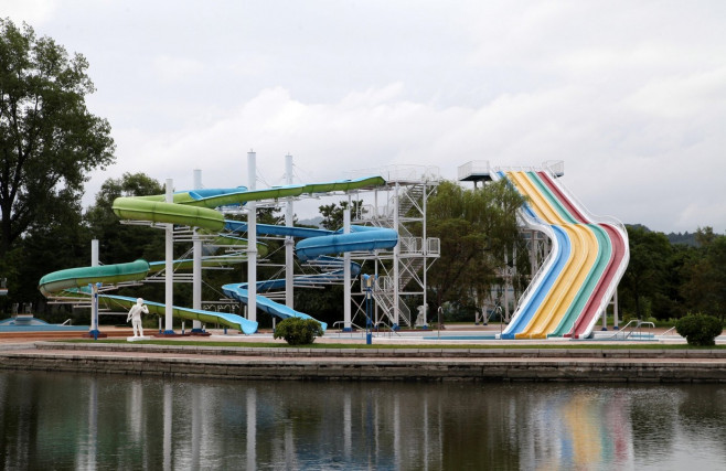 Songdowon International Schoolchildrens Camp at Wonsan in North Korea