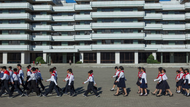 tabăra de vară din Wonsan, Coreea de Nord