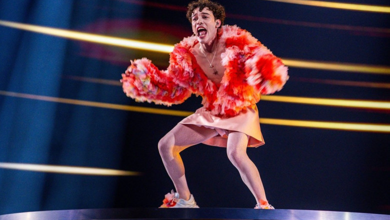 Nemo pe scena eurovision