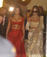 Kim and Khloe Kardashian leaving from Taj to attend Anant Ambani grand wedding