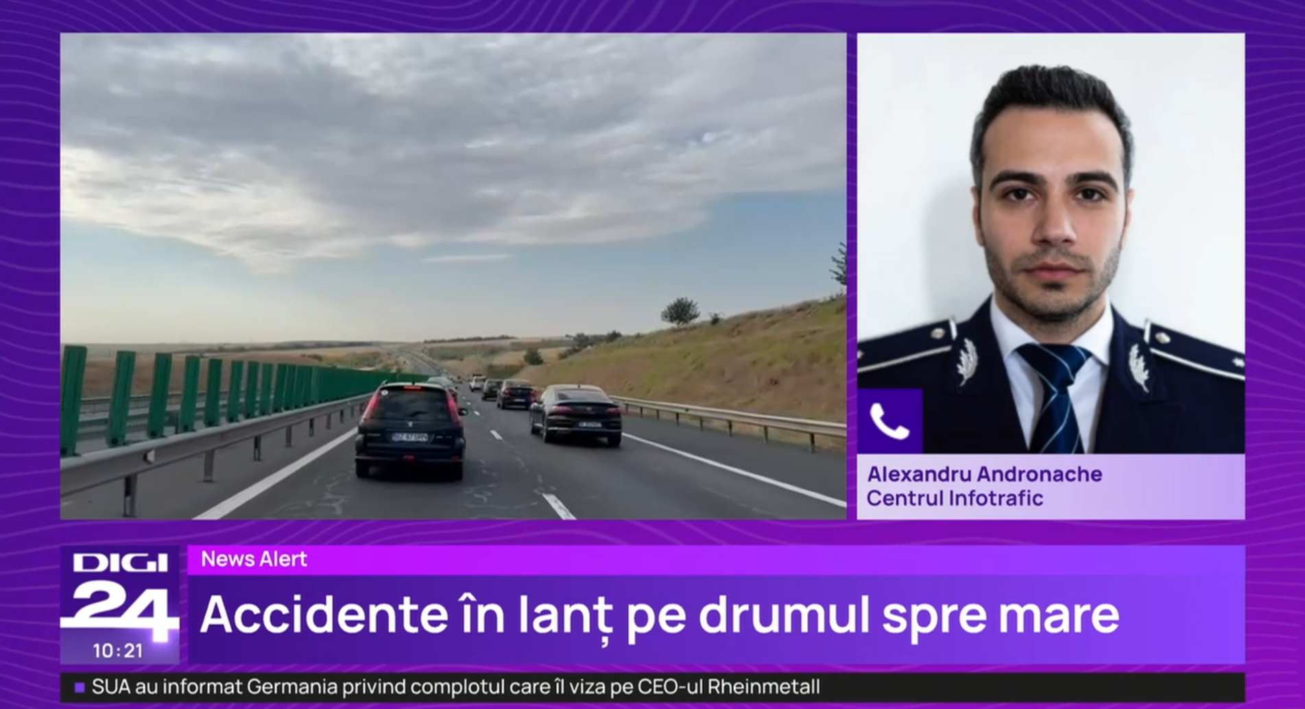Accidente în cascadă pe Autostrada Soarelui. Ce restricții de trafic impun autoritățile