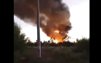 Atac al ucrainenilor pe teritoriul Rusiei: Incendiu uriaș la o rafinărie de petrol din Rostov, după ce a fost lovită de drone