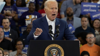 Joe Biden la tribună