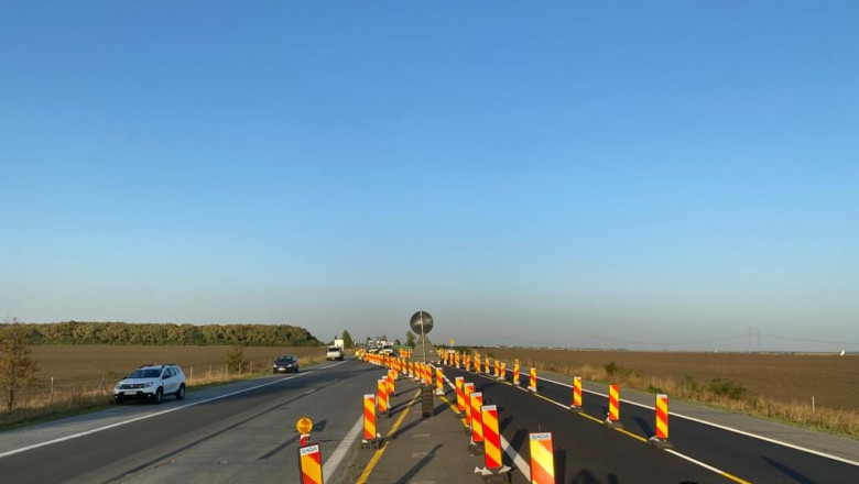 Închidere temporară şi restricţionarea circulaţiei pe A2, în weekend, în zona nodului rutier A2 cu A0