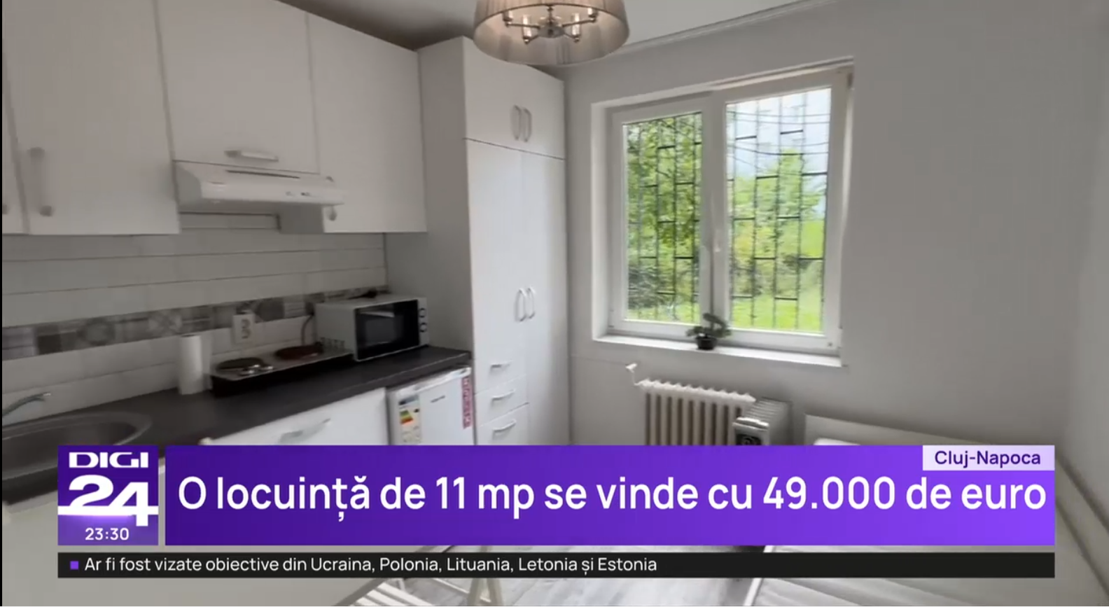 Garsonierele din Cluj costă o avere. Cum arată o locuință de doar 11 metri pătrați și suma uriașă care se cere pe ea