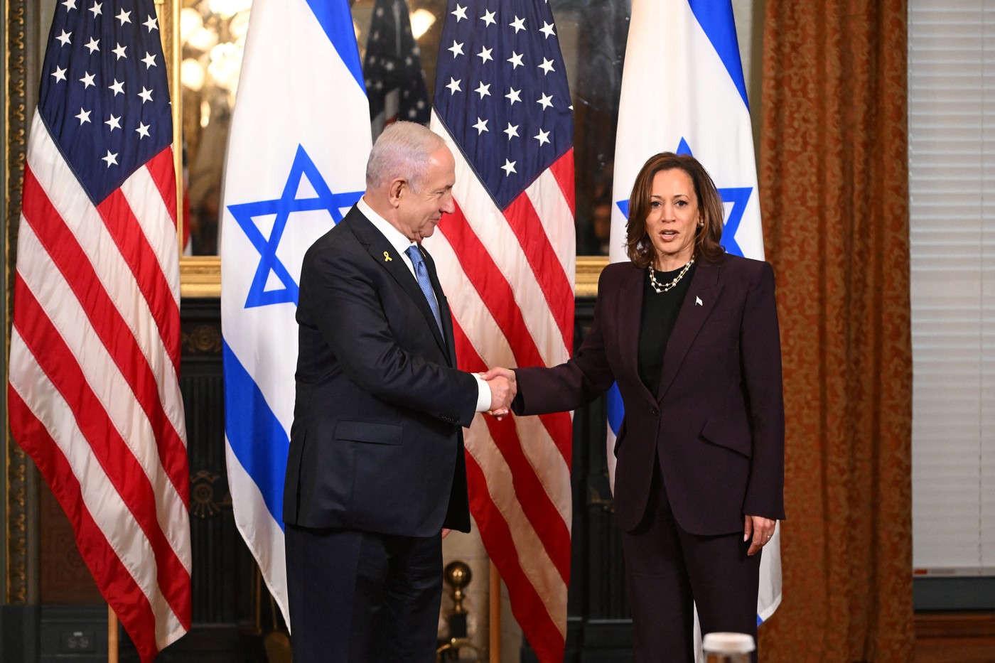 Kamala Harris îi cere lui Netanyahu să pună capăt războiului din Gaza: Nu o să tac