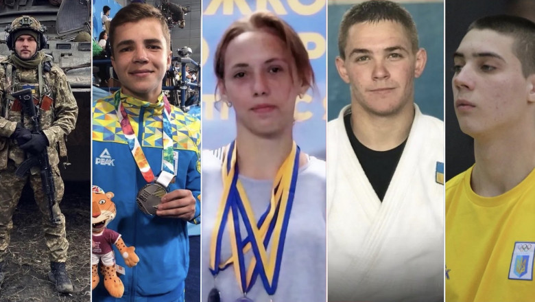 Atleții Ucrainei care nu vor mai avea niciodată șansa să participe la Jocurile Olimpice, pentru că au fost uciși de Rusia 