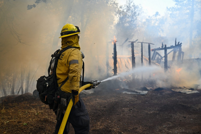 Park Fire: Wildfire in Chico of California