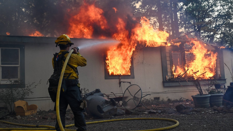Park Fire: Wildfire in Chico of California