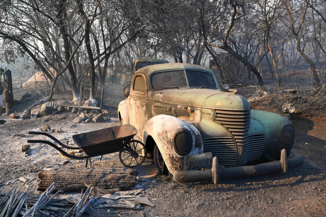 Park Fire: Wildfire in Chico of California