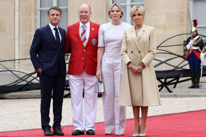 NEWS : Emmanuel et Brigitte Macron accueillent les chefs d'Etat et de gouvernement présents pour la cérémonie d'ouverture des Jeux Olympiques de Paris 2024 - 26/07/2024