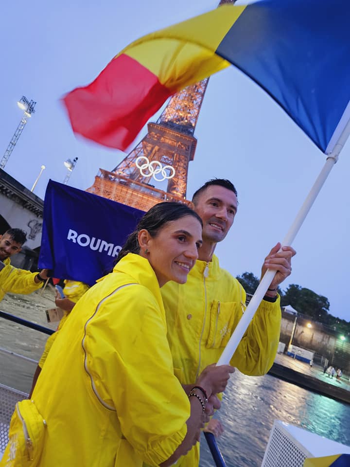 Premieră la Jocurile Olimpice de la Paris. Doi soți români reprezintă primul cuplu din istorie care a purtat drapelul pentru țara lor