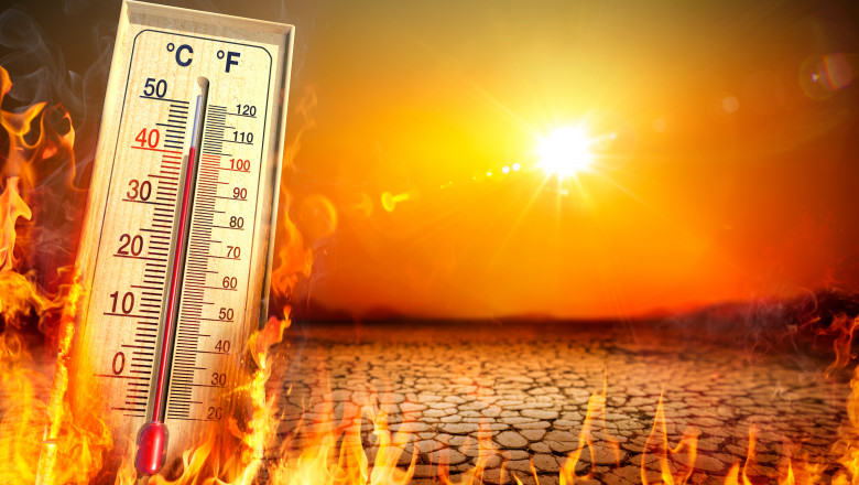 HARTĂ Temperaturi sufocante în București și în mai multe județe din țară. ANM a emis o nouă avertizare de caniculă