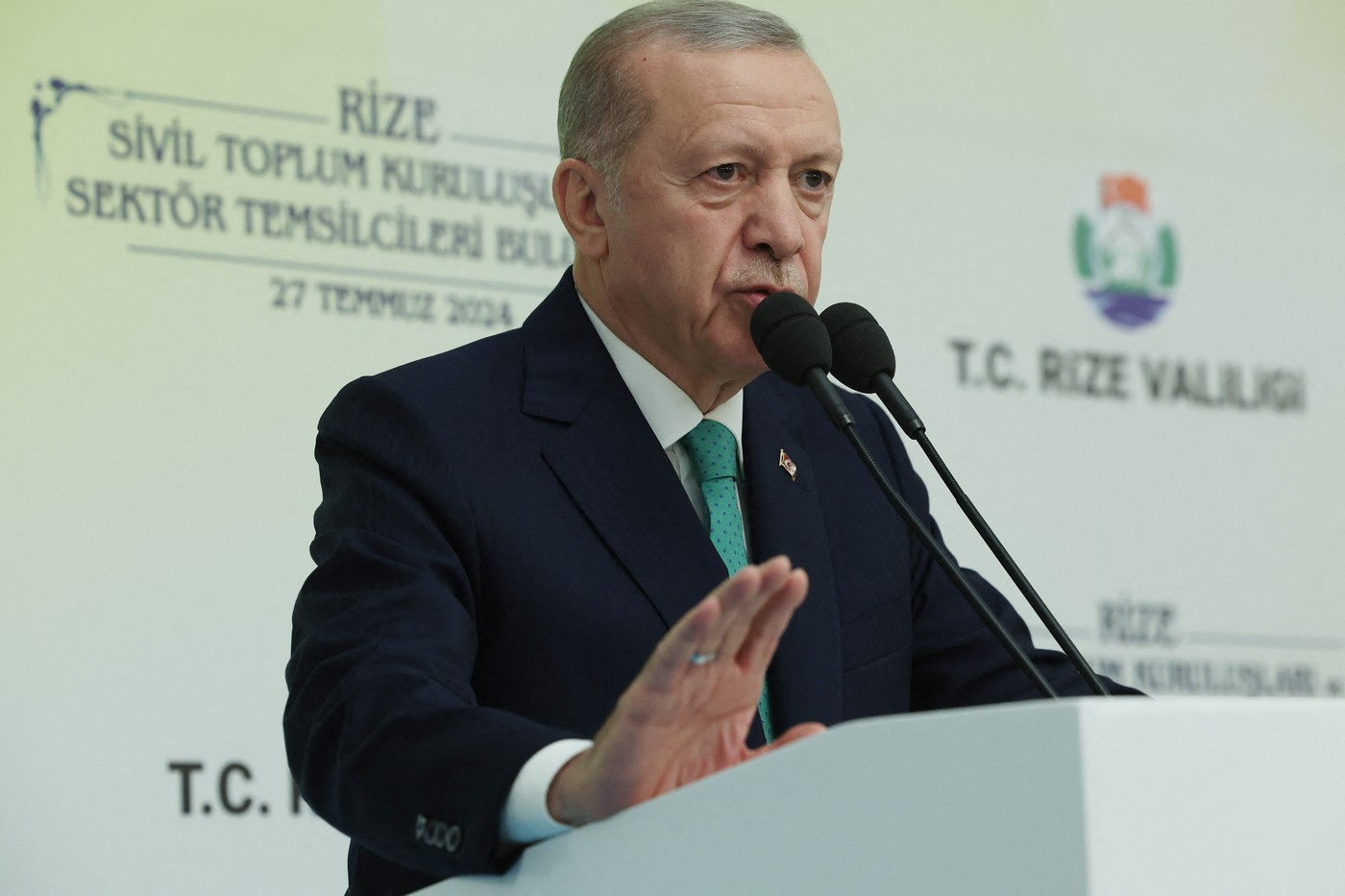 Președintele Erdogan a declarat că Turcia ar putea interveni în Israel, ca să apere palestinienii