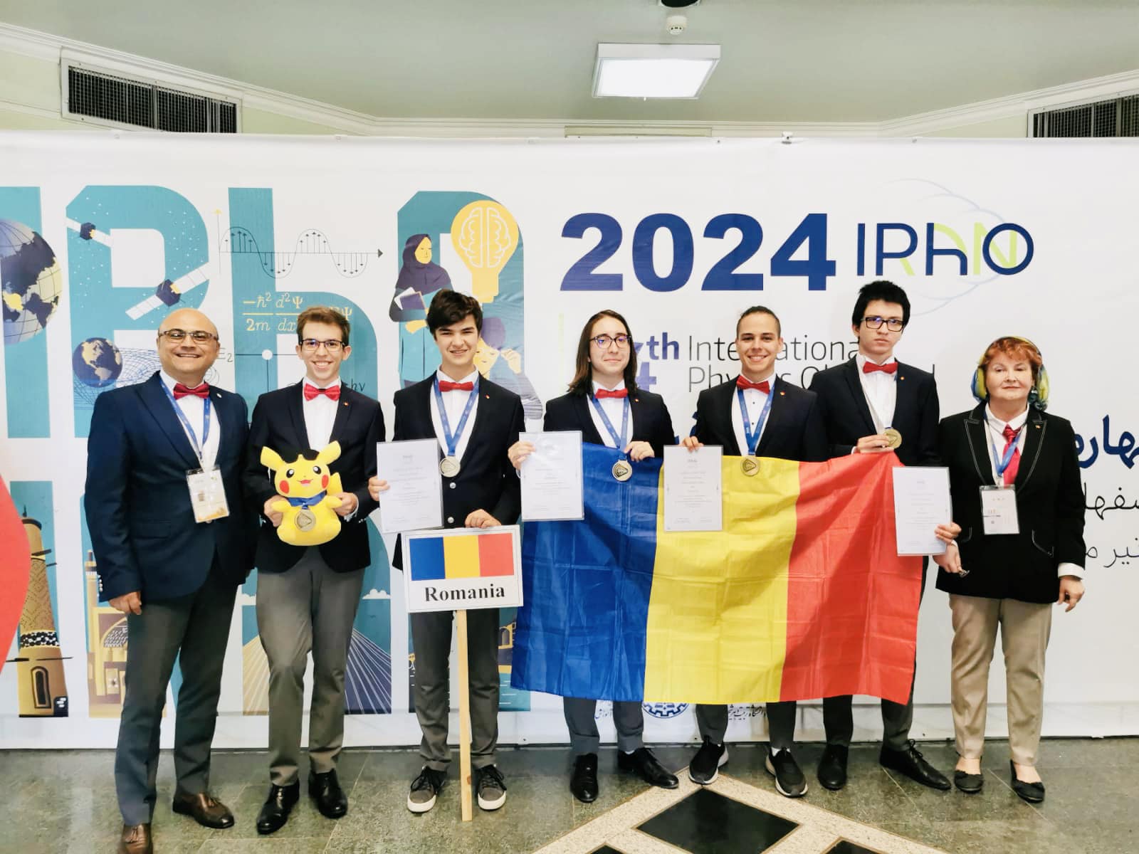 România a obţinut trei medalii de aur şi două de argint la a 54-a ediţie a Olimpiadei Internaţionale de Fizică din Iran