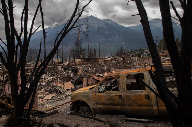 Alta-Wildfires, Jasper, Canada - 26 Jul 2024