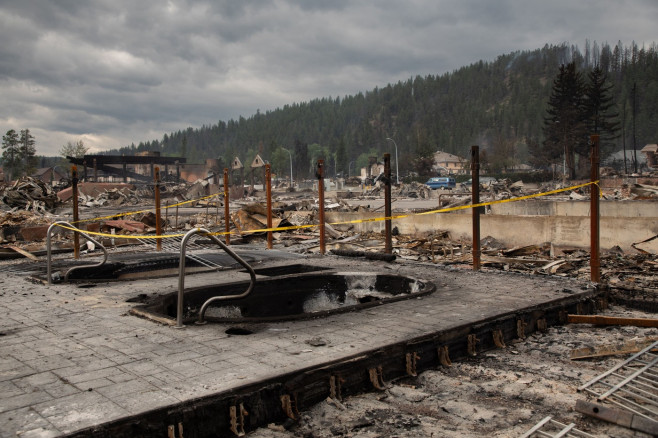 Alta-Wildfires, Jasper, Canada - 26 Jul 2024