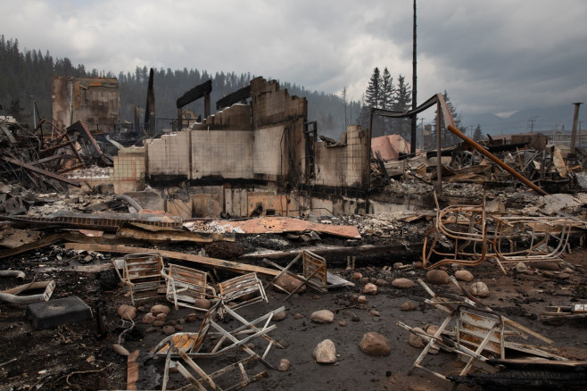 Alta-Wildfires, Jasper, Canada - 26 Jul 2024