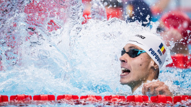 david popovici in cursa de 200 m liber