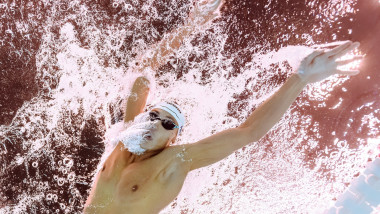 david popovici in cursa de 200 m liber