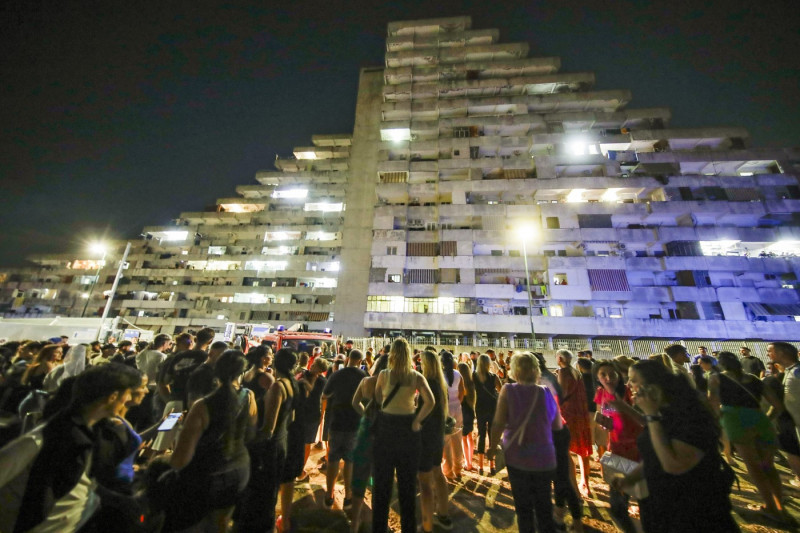 Balcony Collapse, Naples, Italy - 23 Jul 2024