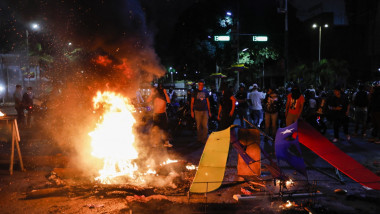 Proteste in Venezuela fata de realegerea lui Nicola Maduro